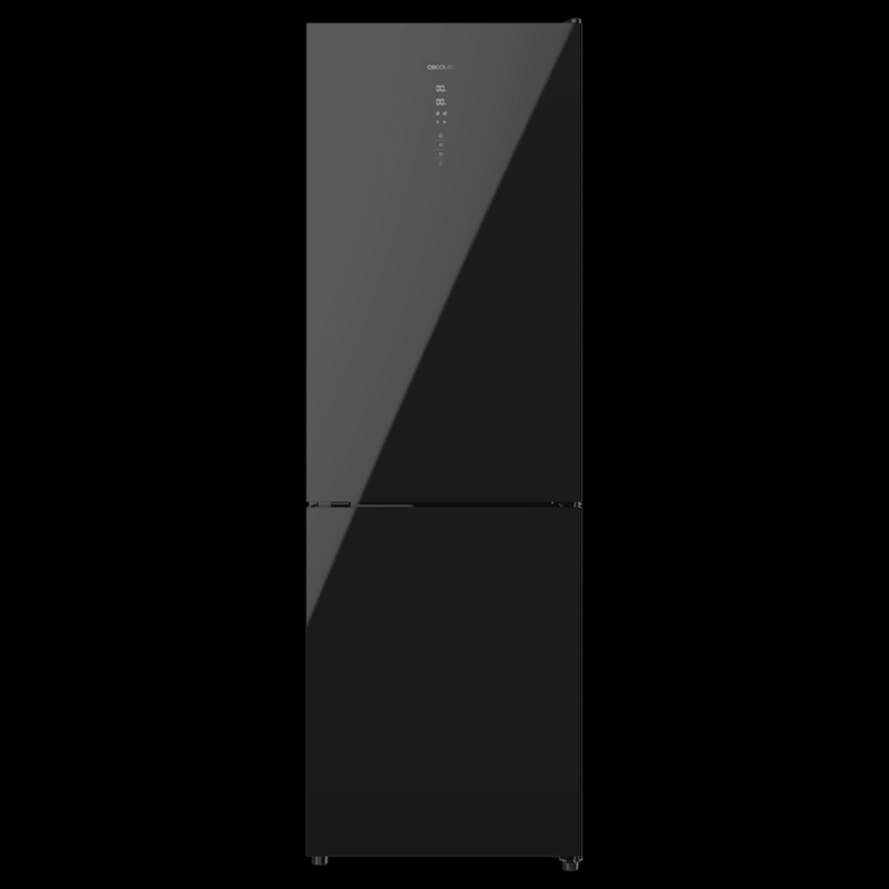 Frigorifico Combi Cecotec Cristal Negro Coolmarket 322 E