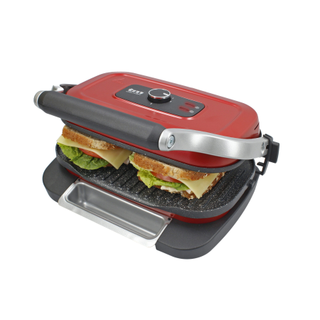 Grill Acabado Retro Rojo Tm Electron