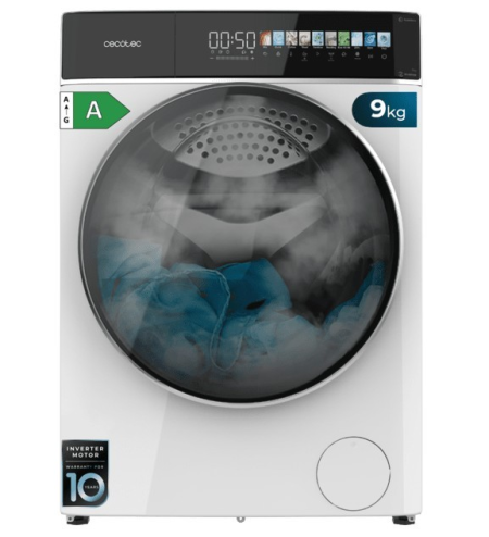Lavadora Cecotec Bolero Dresscode 9900 9kg 1400rpm Clase A
