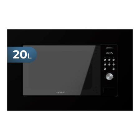Microondas Integracion Cecotec 20l Negro
