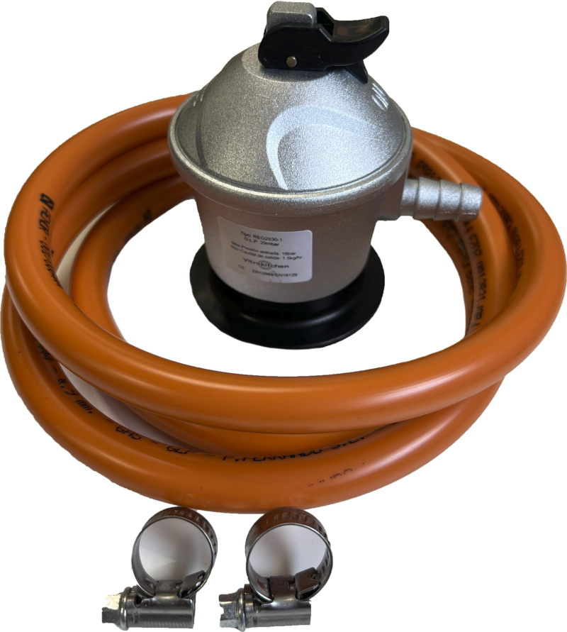 Regulador Gas Vitrokitchen (regulador+manguera)