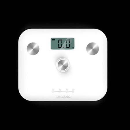 Bascula Baño De Vidrio Templado Surface Precision Ecopower Con Pulsador