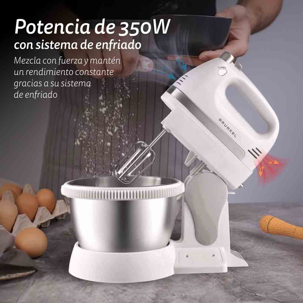 Batidora-amasadora Con Bowl Grunkel 350w - Imagen 2