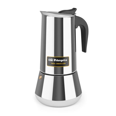 Cafetera Italiana Inox Inducción Orbegozo 12 Tazas