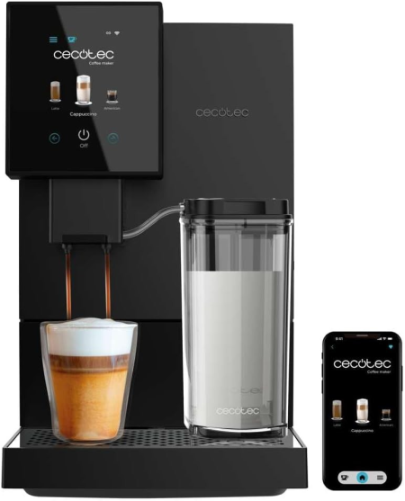 Cafetera Superautomática Cremmaet Compactccino Cecotec Con Pantalal Y Wifi