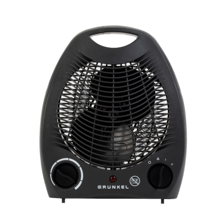 Calefactor Eléctrico Grunkel 2000w Negro