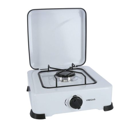 Cocina De Gas Esmaltada Blanca 1 Fuego