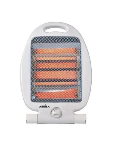Estufa Eléctica De Cuarzo Igneo 800w  Marca Abrila  Blanco