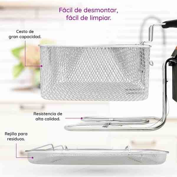 Freidora Grunkel 4,2l - Imagen 3