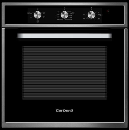 Horno Corberó Color Inox Con Temporizador