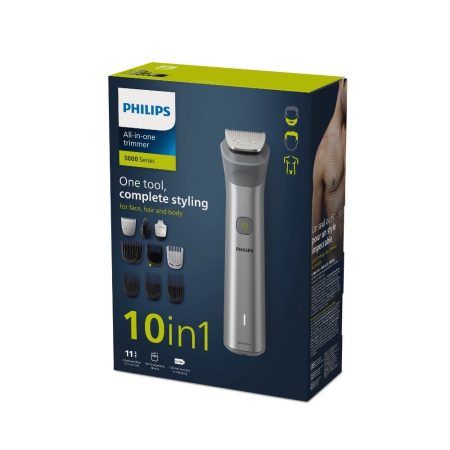 Recortador De Barba Y Precision Philips 10 En 1