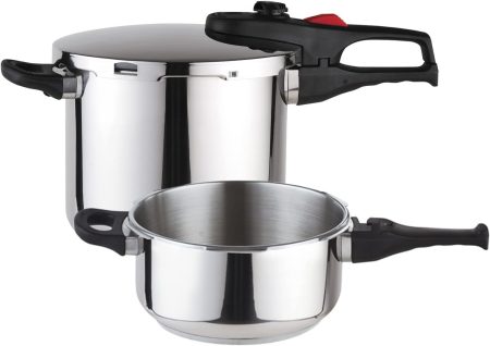 Set Olla A Presion Magefesa Pracktica Plus 4+6l