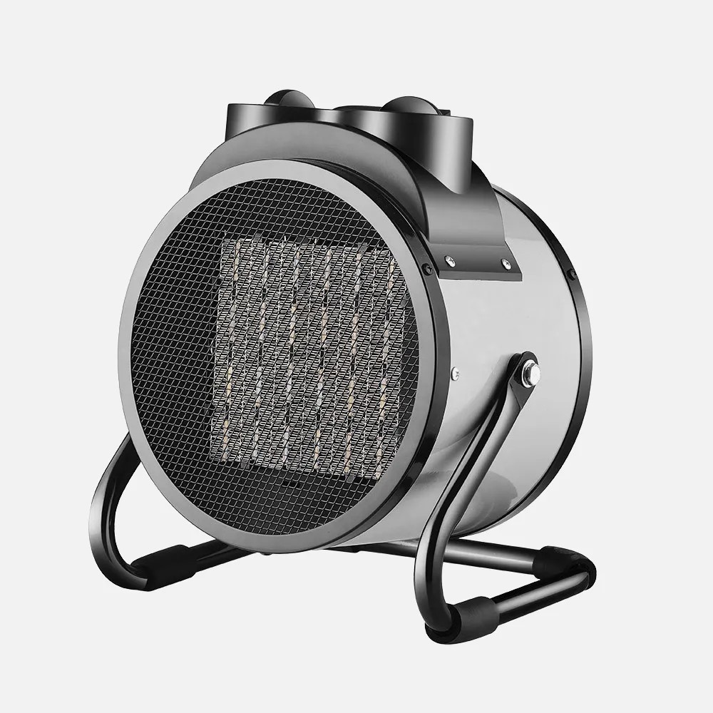 Termoventilador Cerámico Ptc Industrial 3000w Color Negro Marca Abrila