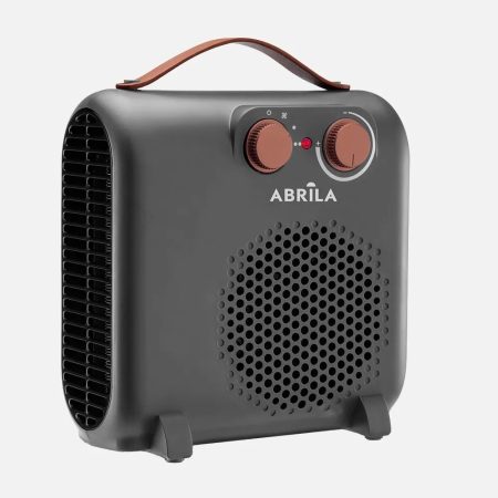 Termoventilador Eléctrico Modelo Tundra 2000w Colorgris/marrón Marca Abrila