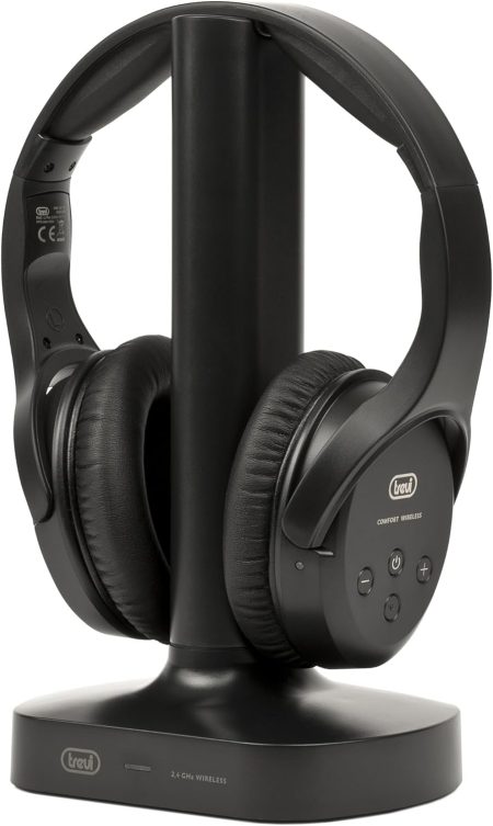 Auricular Inalambrico Tv Trevi Negro
