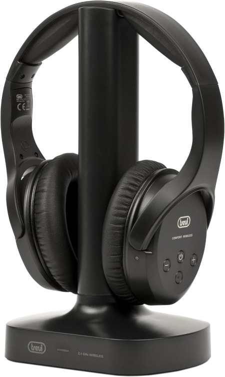 Auricular Inalambrico Tv Trevi Negro