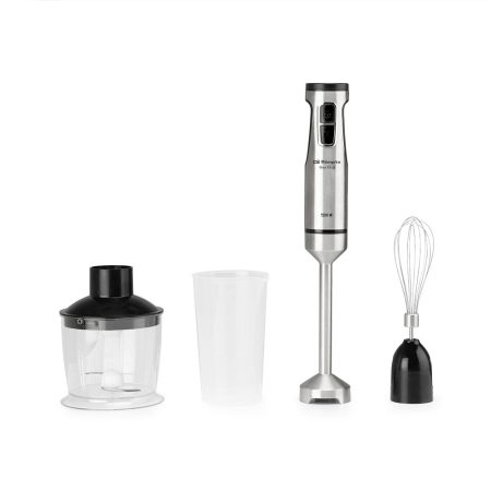 Batidora De Mano Inox Orbegozo 1500w Con Accesorios