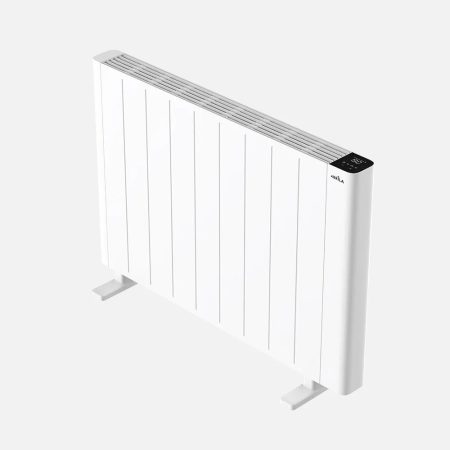 Emisor Termico Aluminio Abrila 2000w 3 Modos C/programador Y Sistema Antivuelco