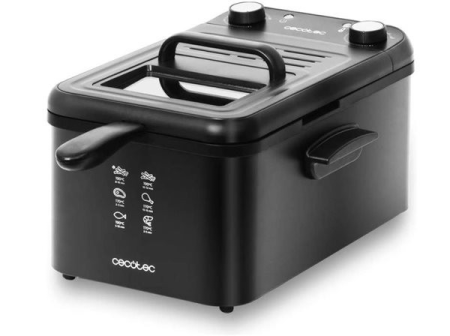 Freidora Aceite Cleanfry Infinity3000 Negra 3l