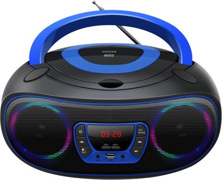 Radio Cd Mp3 Denver Azul