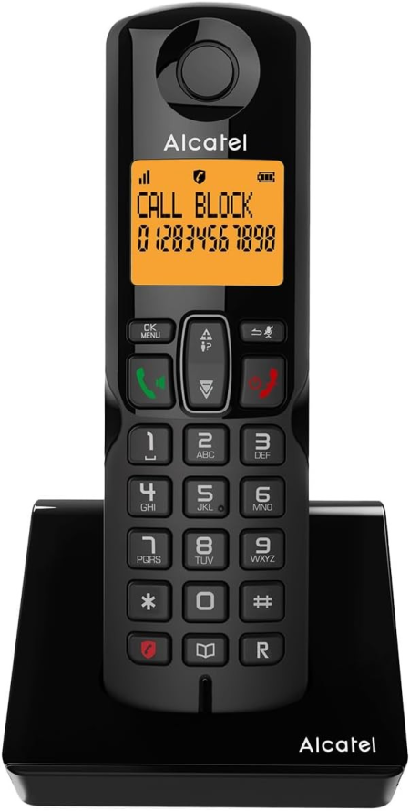 Telefono Inalambrico Alcatel Negro