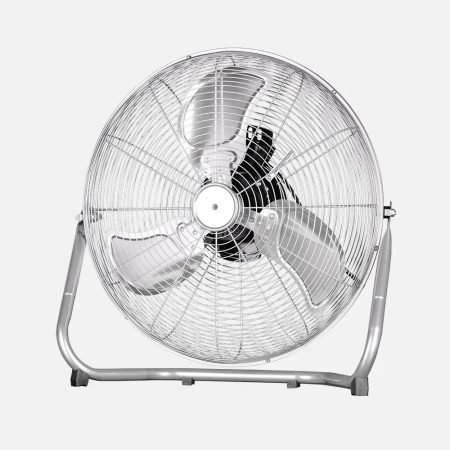 Ventilador Industrial Yumbo 50w Cromo 3v 3 Aspas 42x47x20,5cm