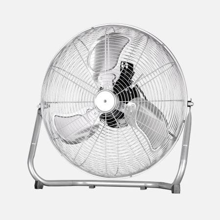 Ventilador Industrial Yumbo 50w Cromo 3v 3 Aspas 42x47x20,5cm