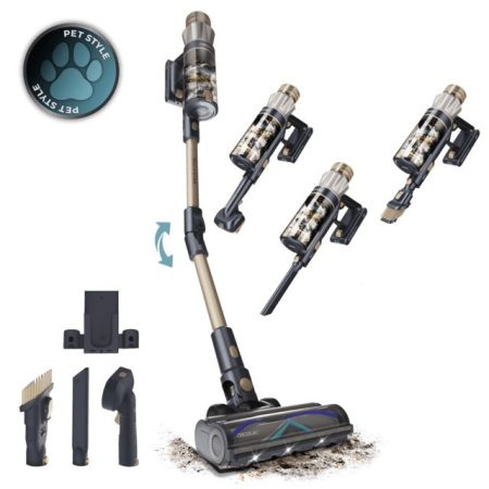 Aspirador Vertical Conga Rockstar Rs90 Pet Flex 600w 160aw
