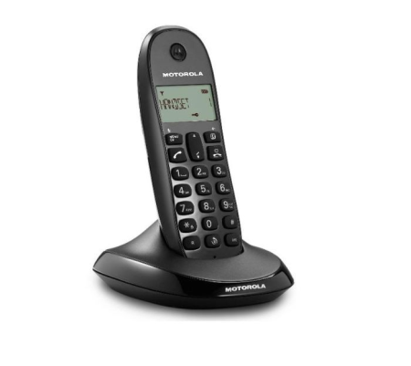 Telefono Inalambrico Motorola Negro