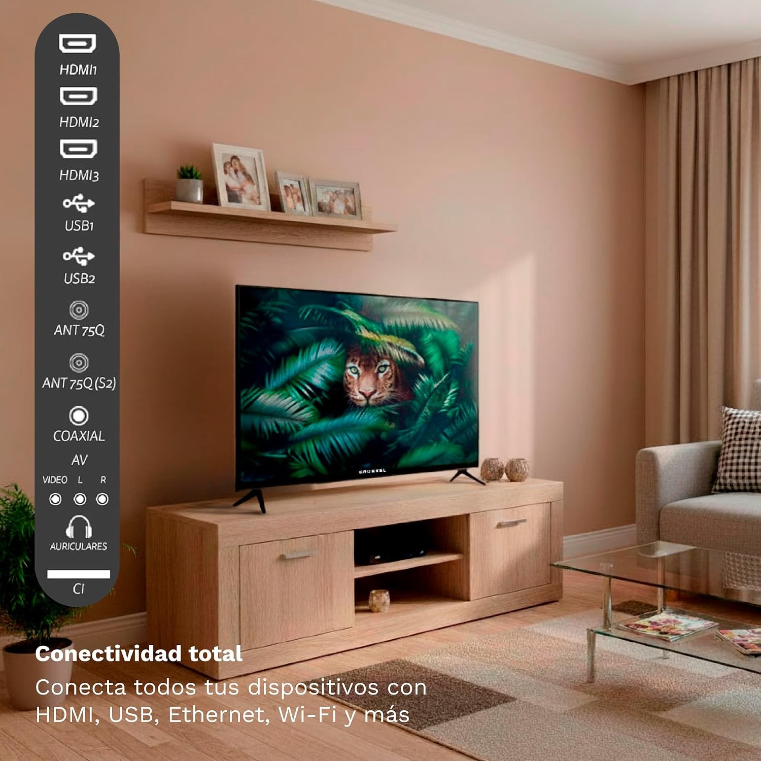 Televisor Grunkel 43" 4k - Imagen 4