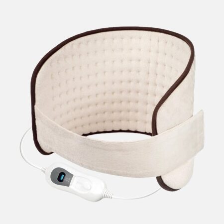 Almohada Electrica Lumbar Hurdes Beis/marron 100w 69x29 Autoapagado Marca Abriila
