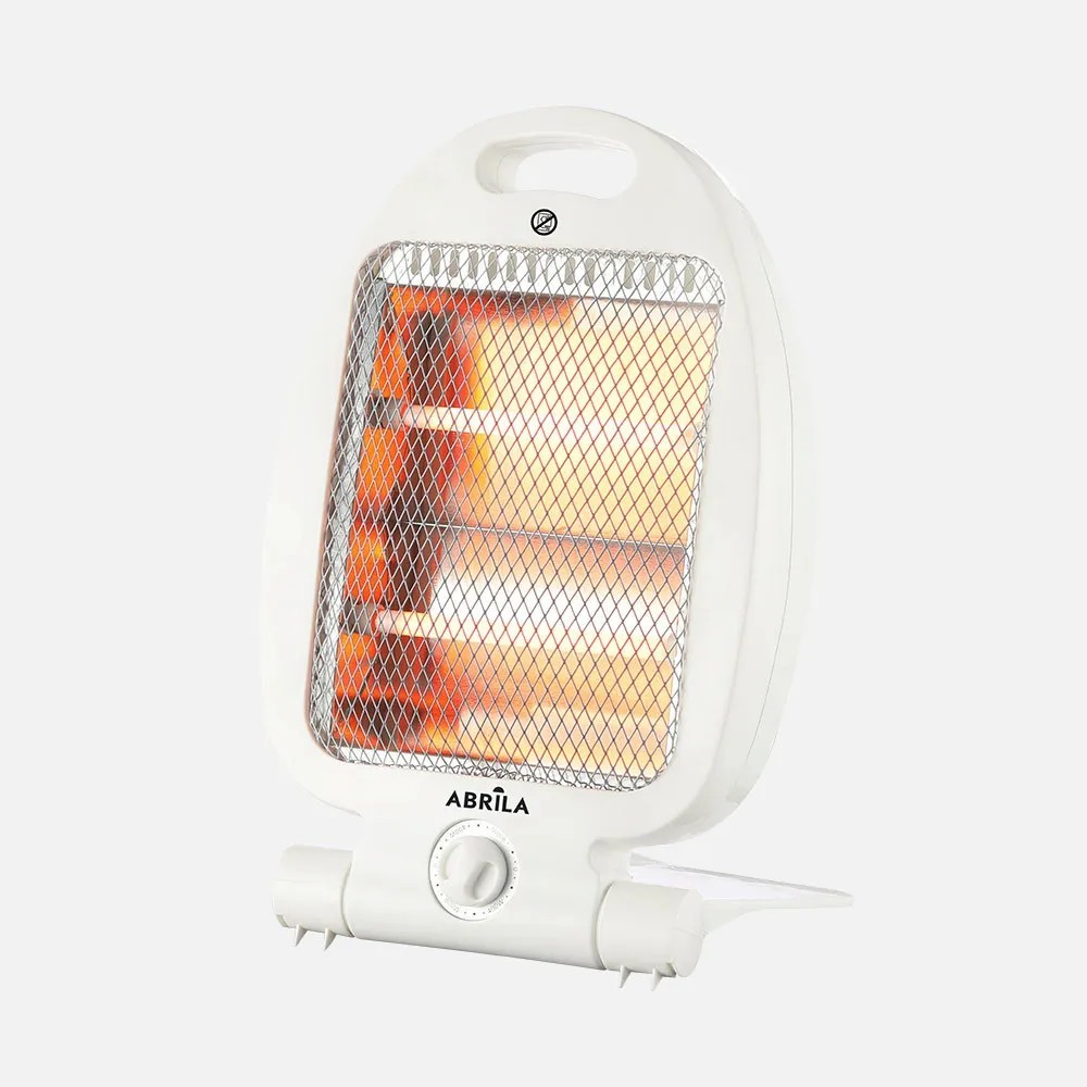 Estufa Eléctica De Cuarzo Dustin 800w Marca Abrila Blanco